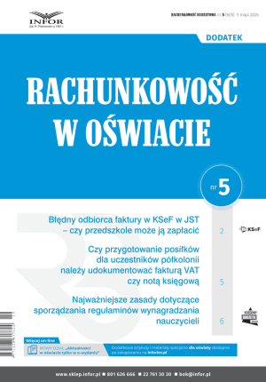 Rachunkowość w oświacie