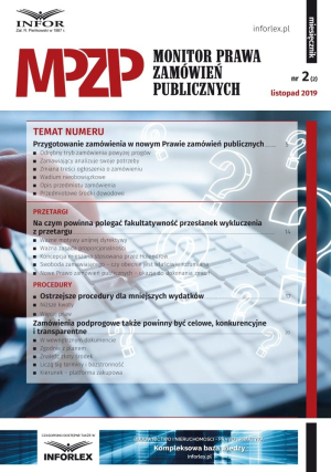 Monitor Prawa Zamówień Publicznych