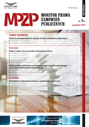 Monitor Prawa Zamówień Publicznych