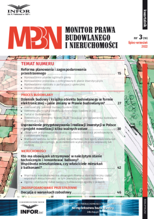 Monitor Prawa Budowlanego i Nieruchomości