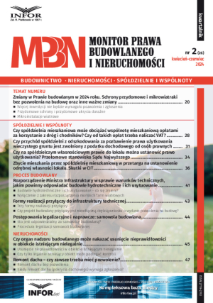 Monitor Prawa Budowlanego i Nieruchomości