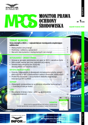 Monitor Prawa Ochrony Środowiska