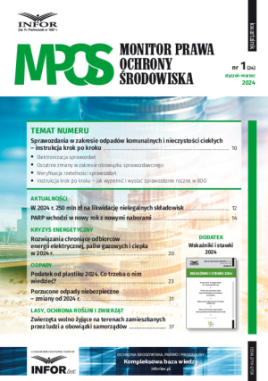 Monitor Prawa Ochrony Środowiska