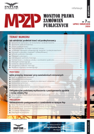 Monitor Prawa Zamówień Publicznych