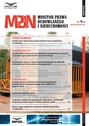 Monitor Prawa Budowlanego i Nieruchomości
