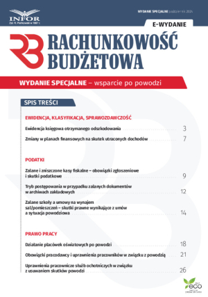 Rachunkowość Budżetowa - Wydanie Specjalne