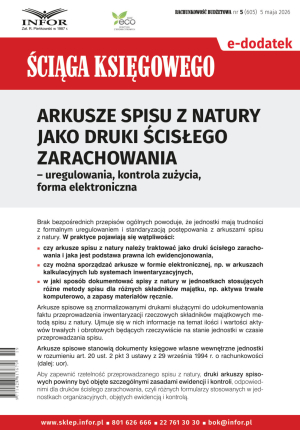 Ściąga Księgowego