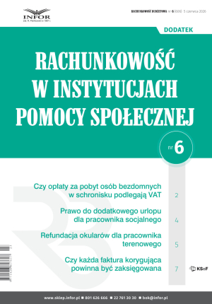 Rachunkowość w instytucjach pomocy społecznej