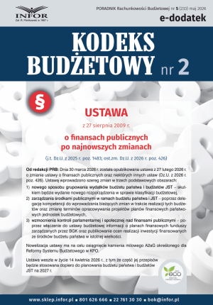 e-Kodeks budżetowy nr 2