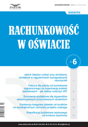 Rachunkowość w oświacie