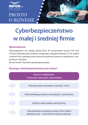 Cyberbezpieczeństwo w małej i średniej firmie