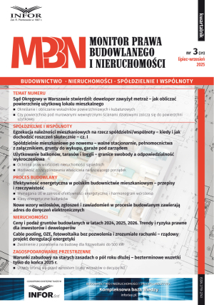 Monitor Prawa Budowlanego i Nieruchomości