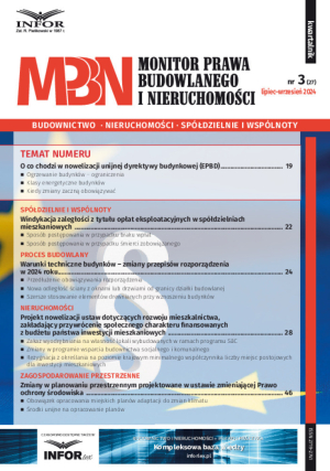 Monitor Prawa Budowlanego i Nieruchomości