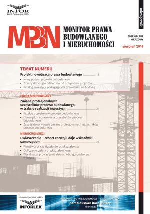 Monitor Prawa Budowlanego i Nieruchomości
