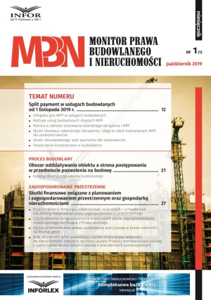 Monitor Prawa Budowlanego i Nieruchomości