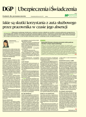 Ubezpieczenia i Świadczenia