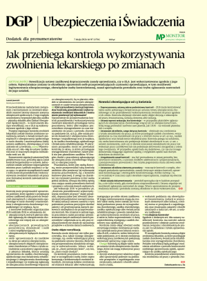 Ubezpieczenia i Świadczenia