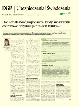 Ubezpieczenia i Świadczenia