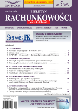 Biuletyn Rachunkowości