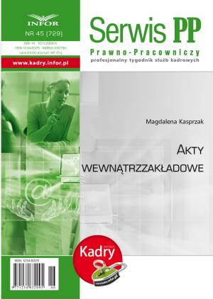 Serwis Prawno-Pracowniczy / Niezbędnik Kadrowo-Płacowy