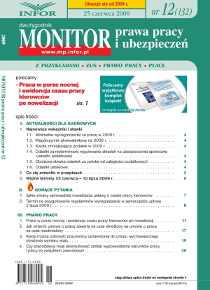 Monitor Prawa Pracy i Ubezpieczeń