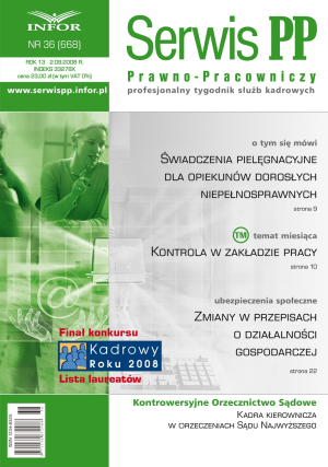 Serwis Prawno-Pracowniczy / Niezbędnik Kadrowo-Płacowy