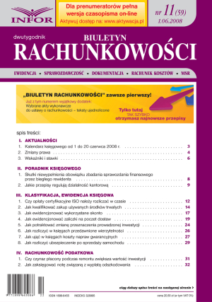 Biuletyn Rachunkowości
