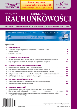 Biuletyn Rachunkowości