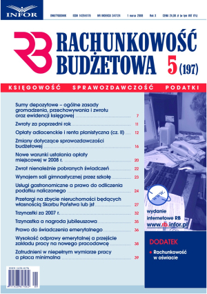 Rachunkowość Budżetowa