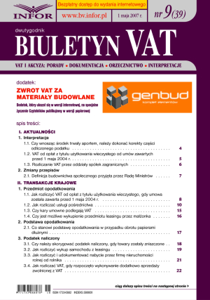 Biuletyn VAT