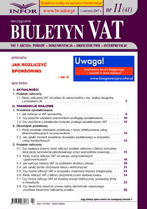 Biuletyn VAT