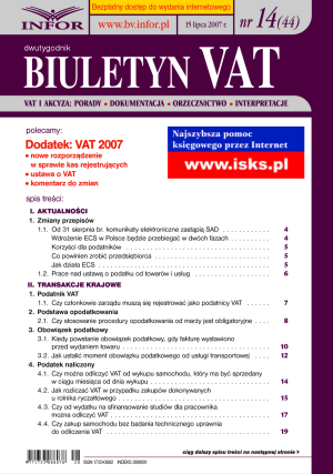 Biuletyn VAT