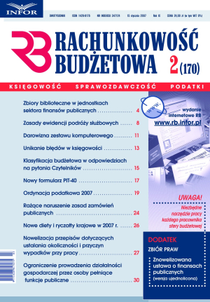 Rachunkowość Budżetowa