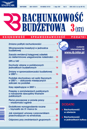 Rachunkowość Budżetowa