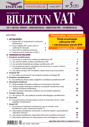 Biuletyn VAT