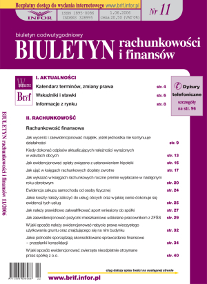 Biuletyn Rachunkowości i Finansów