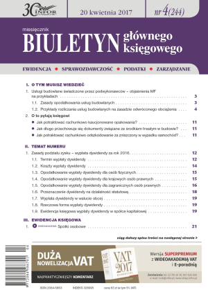 Biuletyn Głównego Księgowego