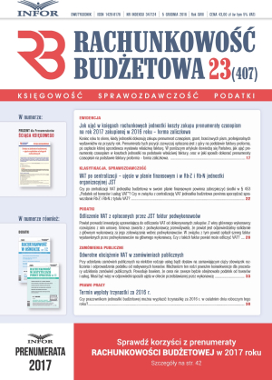Rachunkowość Budżetowa