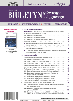 Biuletyn Głównego Księgowego