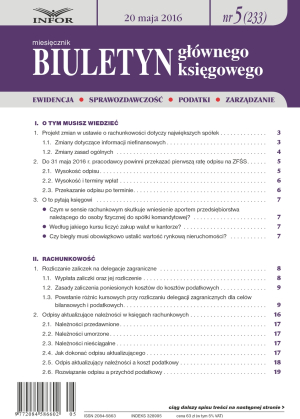 Biuletyn Głównego Księgowego