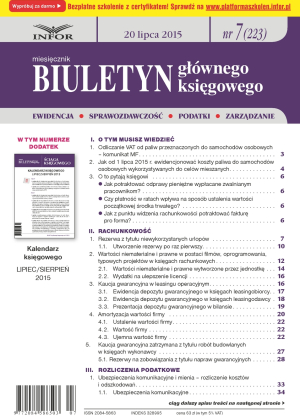 Biuletyn Głównego Księgowego