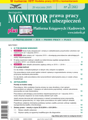 Monitor Prawa Pracy i Ubezpieczeń