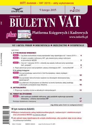 Biuletyn VAT