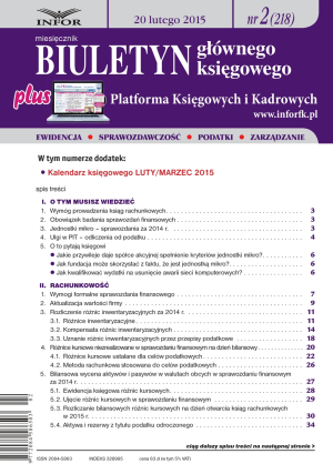 Biuletyn Głównego Księgowego