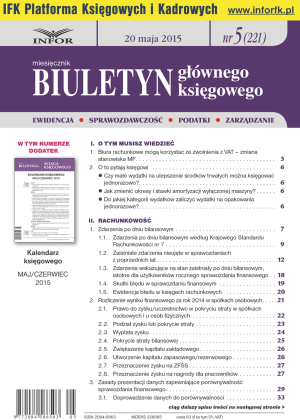 Biuletyn Głównego Księgowego