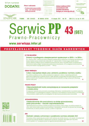 Serwis Prawno-Pracowniczy / Niezbędnik Kadrowo-Płacowy
