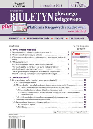 Biuletyn Głównego Księgowego