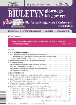 Biuletyn Głównego Księgowego