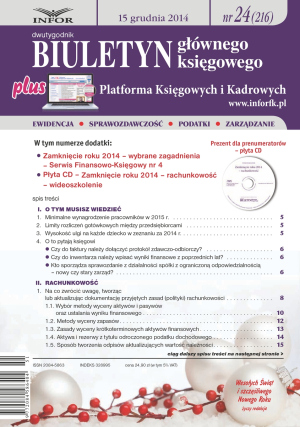 Biuletyn Głównego Księgowego