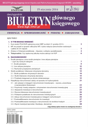 Biuletyn Głównego Księgowego